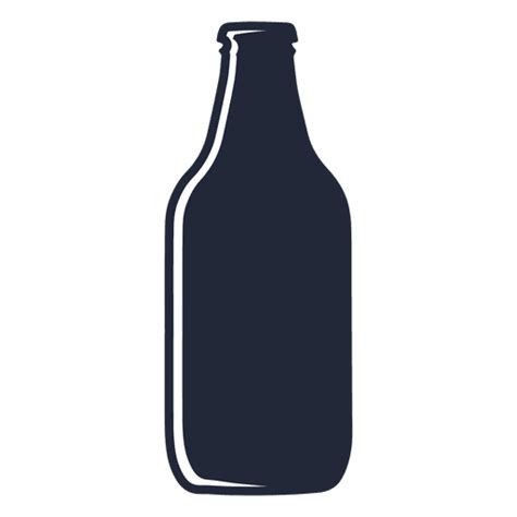 Beer Bottle Silhouette Vector At Collection Of Beer