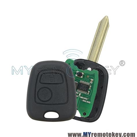 Remote Key Sx Button Mhz With Id Electronic Chip For Peugeot