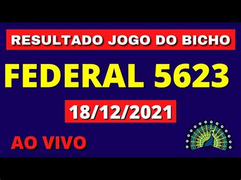 Federal Jogo Do Bicho Dia 18 12 2022 JOGO DO BICHO