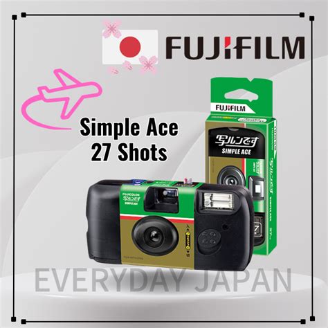 FUJIFILM Simple Ace Disposal Film Camera ISO 400 DIRECT FROM JAPAN