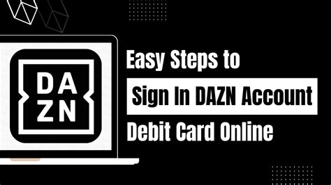 Dazn Login How To Login Sign In DAZN Account YouTube