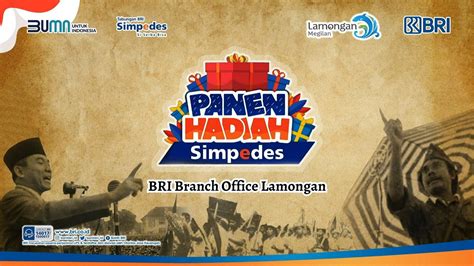 LIVE PANEN HADIAH SIMPEDES PERIODE 1 TAHUN 2023 BRI BRANCH OFFICE