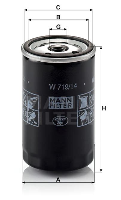 Mann Filter W Wechselfilter Spinon