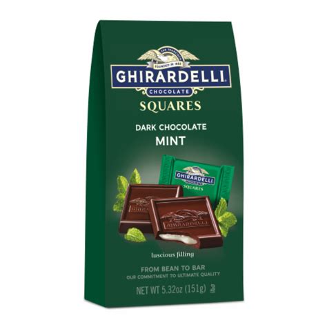 Ghirardelli Dark Chocolate Mint Squares Oz Kroger