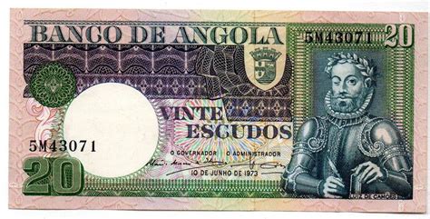 Angola Escudos Vf Ma Shops