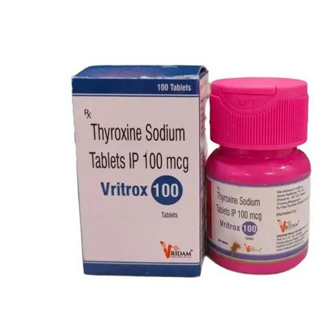 Thyroxine Sodium Tablets 100 Mcg At Rs 45bottle Thyronorm Tablet In