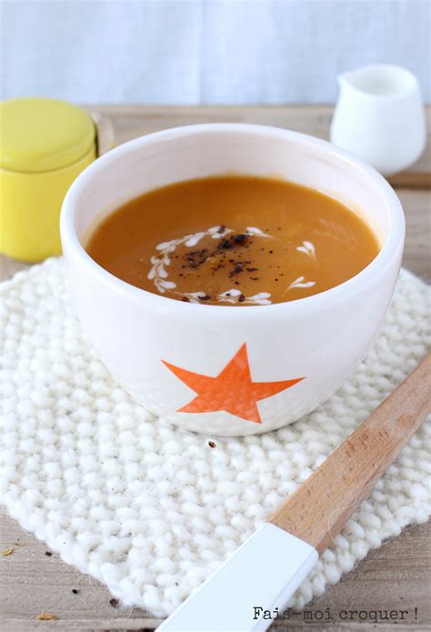 Un grand bol de soupe Butternut et patate douce pour réchauffer l hiver