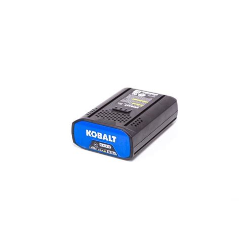 Shop Kobalt 40 Volt Max 5 Amp Hours Rechargeable Lithium Ion Cordless Power Equipment Battery At