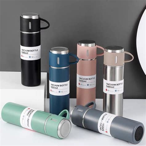 Jual Termos Vacuum Flask Set In Gift Hampers Ml Botol Souvenir