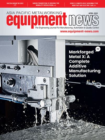 Apr Asia Pacific Metalworking Equipment News Manufacturing