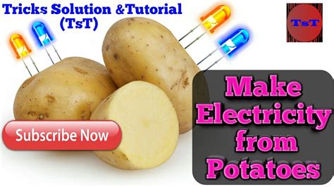 Potato Electricity Science Fair Project