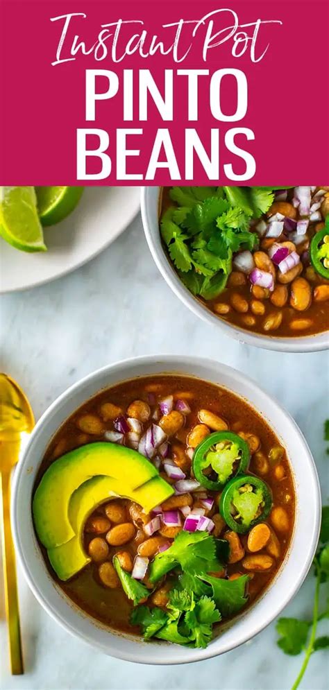 Instant Pot Pinto Beans No Soak Ways To Use Them Eating Instantly