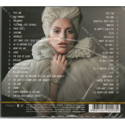 LADY GAGA - Greatest Hits (2 CD) 2019