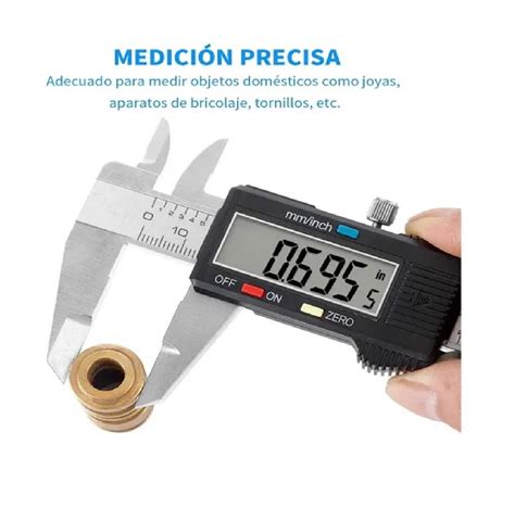 Como Medir Con Calibrador Digital Pie De Rey Increible Precision