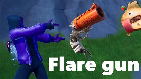 Fortnite New Flare Gun Gameplay Youtube