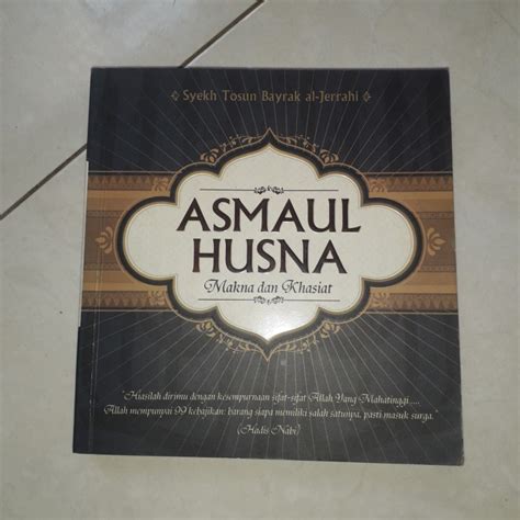 Jual Buku Asmaul Husna Makna Dan Khasiat Syekh Tosun Bayrak Al