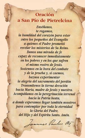 Actualizar 42 Imagen Oracion Del Padre Pio Por Los Enfermos Abzlocal Mx