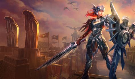 Iron Solari Leona Skin League Of Legends Wallpapers