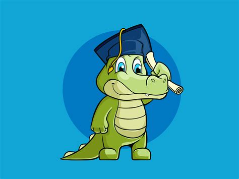 Alligator Graduation By Penpencils On Dribbble