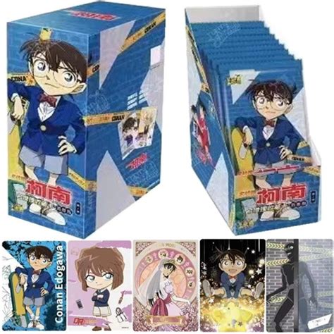 New Kayou Genuine Detective Conan Collection Cards Box Anime Characters