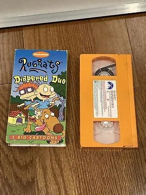 RUGRATS DIAPERED DUO Vhs Video Tape 1998 Grelly USA