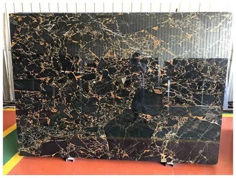 China Black Marble Slab With Golden Athens Marbles Black Marble Floor