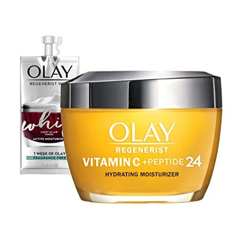 Olay Regenerist Vitamin C + Peptide 24 Brightening Face Moisturizer ...