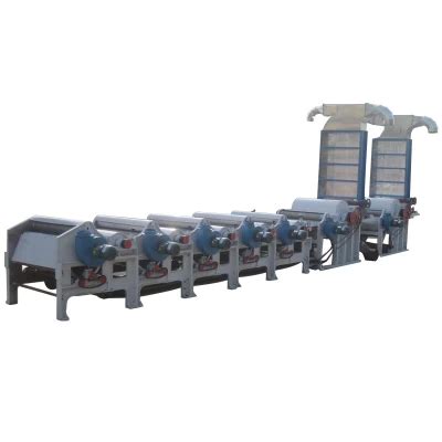 Textile Waste Recycling Machine Line Textile Opener And Cleaner Tearing