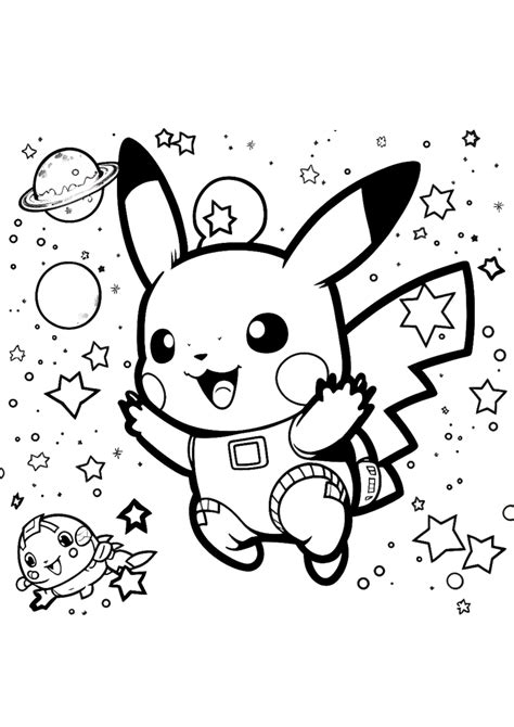 Pikachu Kolorowanki Do Druku