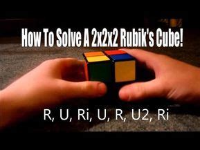 How To Solve A 2x2x2 Rubik's Cube [EASIEST & FASTEST WAY] + Annotations ...