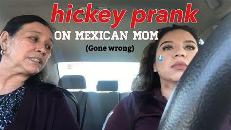 Hickey Prank On Mexican Mom 🇲🇽 She Insults Me 😭 Youtube