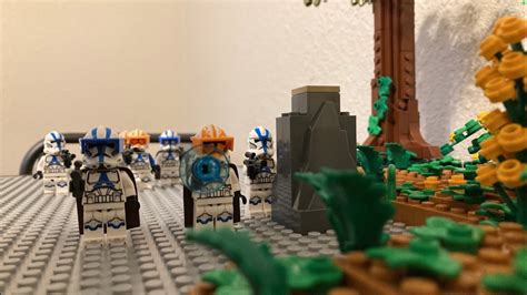 Lego Star Wars Clones Vs Droids Battle 2 Lego Stop Motion YouTube