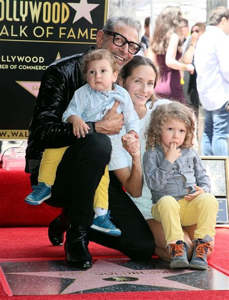 Jeff Goldblum and Family at Hollywood Walk of Fame Ceremony | POPSUGAR ...