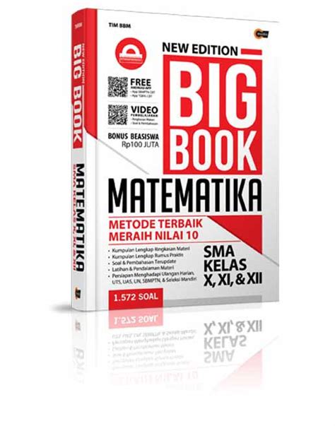 New Edition Big Book Matematika SMA Kelas X XI XII Penerbit CMedia