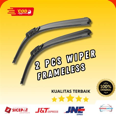 Jual Wiper Mobil Frameless Isuzu Mux Sepasang Pcs Kiri Dan Kanan