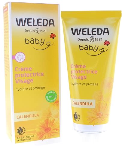 Cr Me Protectrice Visage Au Calendula Weleda B B