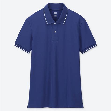 Men Dry Ex Pique Short Sleeve Polo Shirt Uniqlo Us