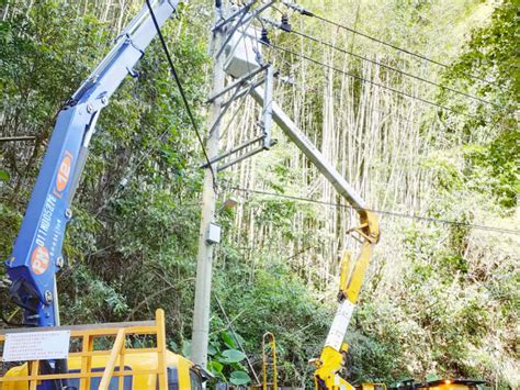 「小犬颱風」新竹地區曾停電戶逾萬 台電新竹區處全員搶修力拚今夜全部復電