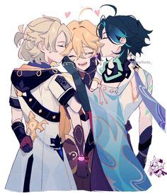 210 Aether Be Gay Ideas Albedo Fan Art Impact