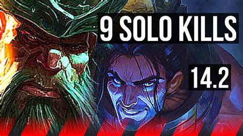 GANGPLANK Vs SYLAS TOP 9 Solo Kills 18 2 3 Legendary 400 Games