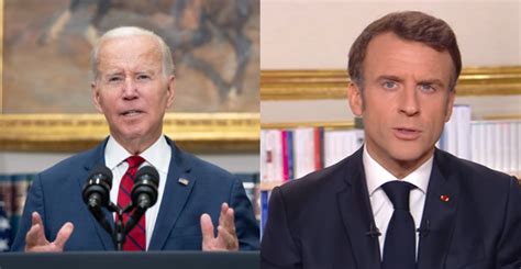 O Que Biden Macron E Outros L Deres Mundiais Falaram Sobre O