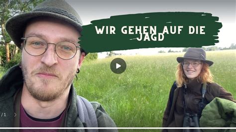 Vlog Jagd auf Wildtiere mit meiner Schwester als Jägerin bitte