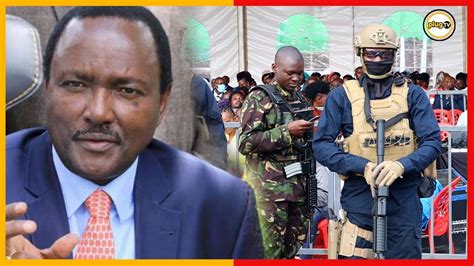 BREAKING NEWS Kalonzo Musyoka DETAINED By Police Plug Tv Kenya YouTube