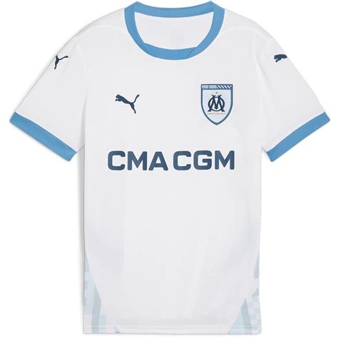 Puma Olympique De Marseille Home Shirt Juniors White