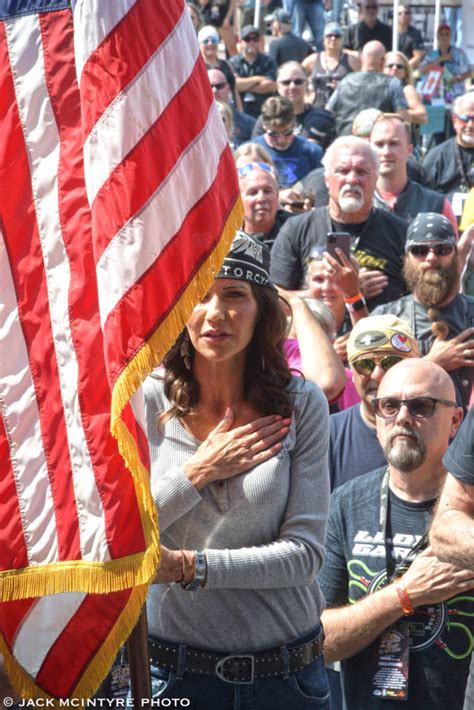 Deadwood was Electric with Governor Kristi Noem during the Legends Ride ...