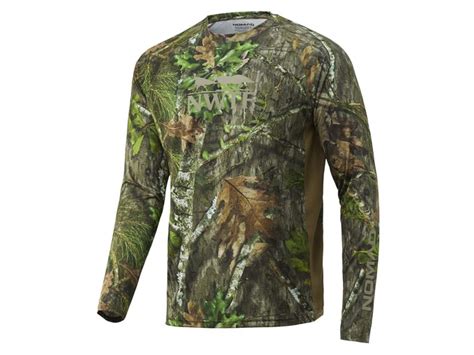 Nomad Mens Nwtf Pursuit Long Sleeve Shirt Mossy Oak Obsession Medium