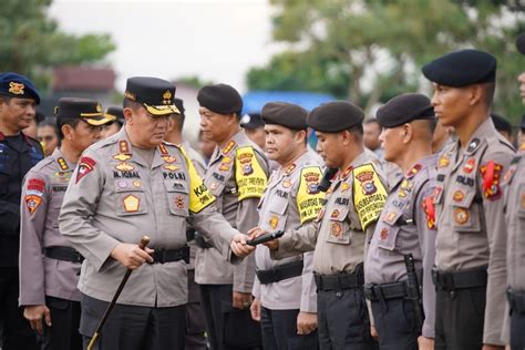 Media Center Pengamanan Kampanye Ini Pesan Kapolda Riau Kepada Anggota