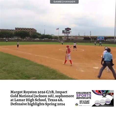 Margot Royston 2026 C1b Impact Gold National Jackson 16u Sophomore