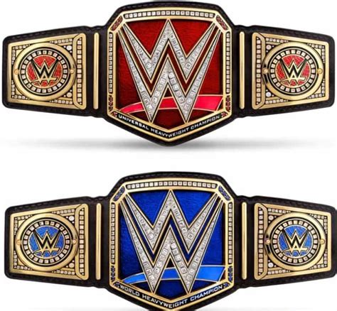 As Lucir A El Campeonato Universal Wwe Cinturones Wwe Wwe Titulos Wwe