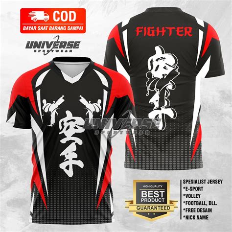 Jual Kaos Jersey Pencak Silat IPSI Taekwondo Perguruan Lainnya Bisa